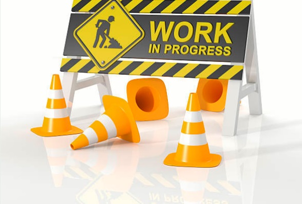 under construction